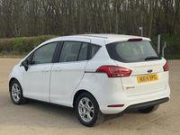 Used Ford B-MAX Zetec 90 HP (66 kW) 2014 White MPV