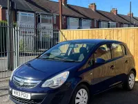 Used Vauxhall Corsa 2013 Blue Hatchback