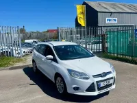 Used Ford Focus 115 HP (84 kW) 2014 White Estate