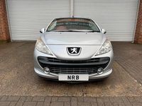 Used Peugeot 207 CC GT 120 HP (88 kW) 2007 Aluminium grey Cabriolet