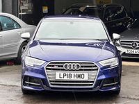 Used Audi S3 Sportback Advanced 2018 Blue Hatchback