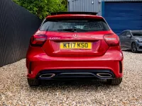 Used Mercedes A200 AMG Line Premium Plus 2017 Red Hatchback
