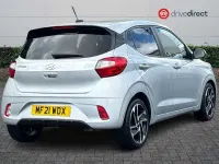 Used Hyundai i10 Premium 67 HP (49 kW) 2021 Silver Hatchback