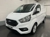 Used Ford Transit Custom Limited 130 HP (95 kW) 2023 White Van