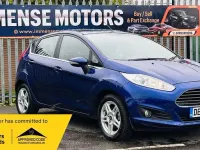 Used Ford Fiesta Zetec 75 HP (55 kW) 2013 Blue Hatchback
