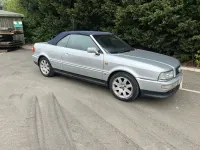 Used Audi Cabriolet 150 HP (110 kW) 1997 Silver Cabriolet