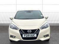 Used Nissan Micra Acenta 101 HP (74 kW) 2019 White Hatchback