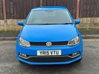 Used VW Polo SE 2015 Blue Hatchback