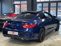 Used Mercedes C200 AMG Line Premium 184 HP (135 kW) 2016 Blue Coupe