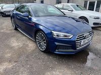 Used Audi A5 S-Line 2017 Blue Coupe