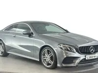 Usado Mercedes E300 AMG Line Premium 245 HP (180 kW) 2018 Cinzento Coupé