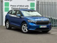Used Skoda Enyaq iV 125 kW (170 HP) 2025 Race blue metallic SUV
