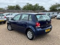 Used VW Polo SE 75 HP (55 kW) 2006 Blue Hatchback