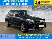 Used Mercedes GLE250 AMG line 204 HP (150 kW) 2016 Blue SUV