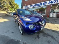 Used Nissan Juke Acenta 2015 Metallic blue SUV