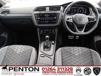 Used VW Tiguan R-line 150 HP (110 kW) 2021 Blue SUV