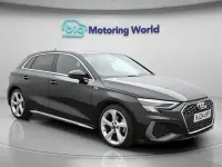 Begagnad Audi A3 Sportback S-Line 150 HK (110 kW) 2024 Svart Halvkombi