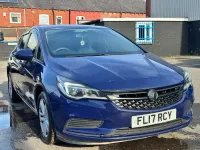 Gebraucht Vauxhall Astra Design Edition 2017 Blau Kleinwagen
