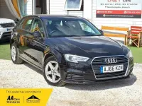 Used Audi A3 Sportback 2017 Black Hatchback