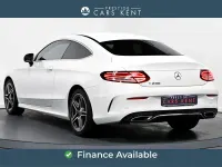 Used Mercedes C200 AMG line 184 HP (135 kW) 2019 White Coupe