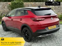 Used Vauxhall Grandland X Sport 130 HP (95 kW) 2018 Red SUV