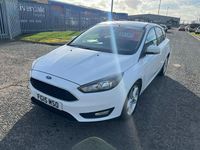 Used Ford Focus Zetec 2015 White Hatchback