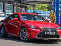Used Lexus RC300h Sport Line 223 HP (164 kW) 2018 Red Coupe