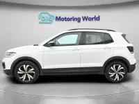Used VW T-Cross Black Edition 110 HP (80 kW) 2022 White SUV