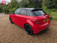 Used Audi A1 Black Edition 143 HP (105 kW) 2013 Red Hatchback