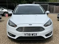 Used Ford Focus Zetec 120 HP (88 kW) 2018 White Estate