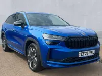 Used Skoda Kodiaq SportLine 150 HP (110 kW) 2025 Blue SUV