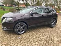 Used Nissan Qashqai N-TEC 110 HP (80 kW) 2015 Black SUV