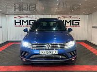 Used VW Touareg R-line 2015 Blue SUV
