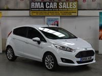 Used Ford Fiesta Titanium 2015 White Hatchback