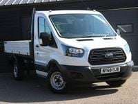Used Ford Transit 130 HP (95 kW) 2019 White Cabriolet