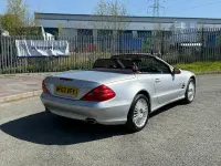 Used Mercedes SL500 306 HP (225 kW) 2003 Silver Cabriolet