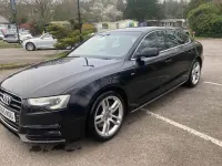 Used Audi A5 Sportback S-Line 245 HP (180 kW) 2015 Black Hatchback