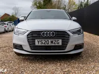 Begagnad Audi A3 Sportback e-tron Advanced 204 HK (150 kW) 2020 Vit Halvkombi