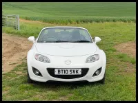Used Mazda MX5 20th Anniversary 126 HP (92 kW) 2010 White Cabriolet