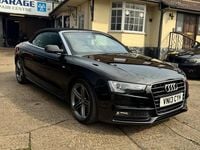 Used Audi A5 Cabriolet S-Line 210 HP (154 kW) 2013 Black Cabriolet