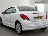 Used Peugeot 207 GTi 120 HP (88 kW) 2011 White Cabriolet