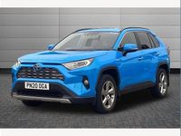 Used Toyota RAV4 Hybrid 222 HP (163 kW) 2020 Blue SUV