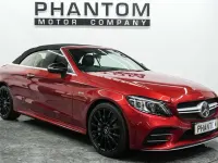 Used Mercedes C43 AMG Premium Plus 390 HP (286 kW) 2019 Red Cabriolet