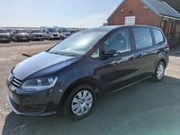Usado VW Sharan S 140 HP (102 kW) 2015 Azul Monovolume