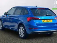 Gebraucht Skoda Scala SE L 116 PS (85 kW) 2020 Blau Kleinwagen