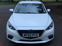 Begagnad Mazda 3 165 HK (121 kW) 2015 Vit Halvkombi