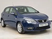 Used Seat Ibiza SE Technology 90 HP (66 kW) 2017 Blue Hatchback