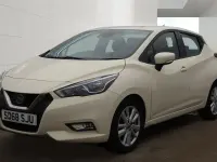 Used Nissan Micra Acenta 90 HP (66 kW) 2018 White Hatchback