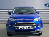 Used Ford Ecosport Zetec 112 HP (82 kW) 2017 Blue SUV