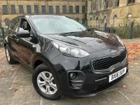 Used Kia Sportage 134 HP (98 kW) 2016 Black SUV